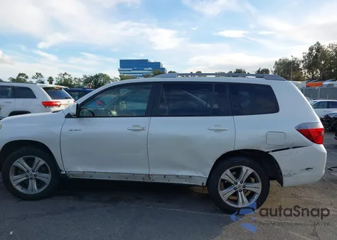 2008 Toyota Highlander Sport z USA, uszkodzony, nr VIN JTEDS43A082038668